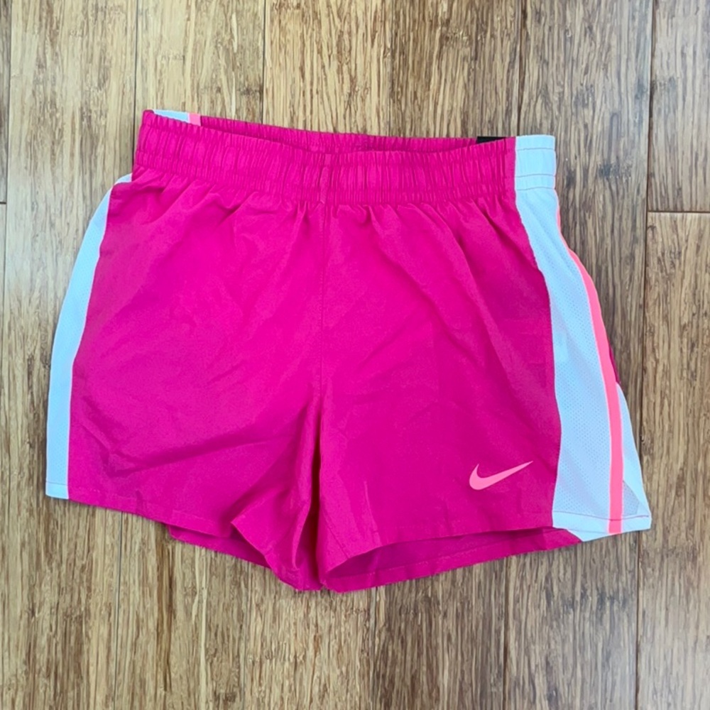 Nike Athletic Running Shorts standard fit  size Youth Large Girls